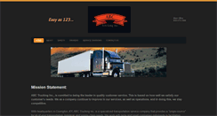 Desktop Screenshot of abc-trucking.com